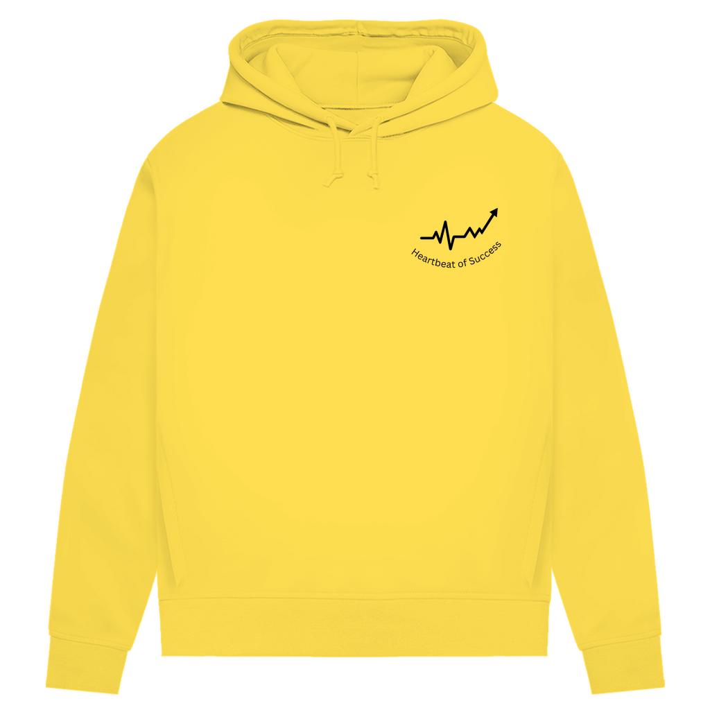 Damen Premium Bio Hoodie Heartbeat of Success