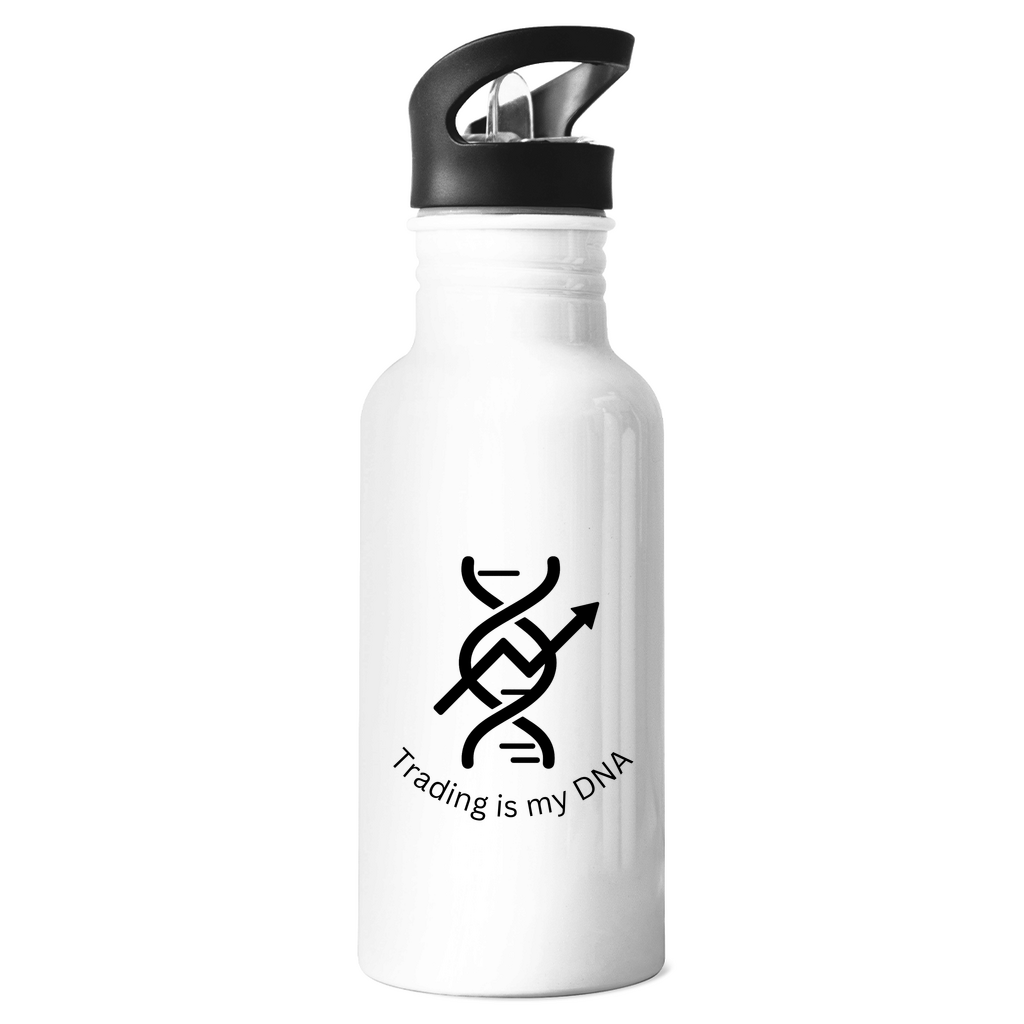 Edelstahl-Trinkflasche Trading is my DNA