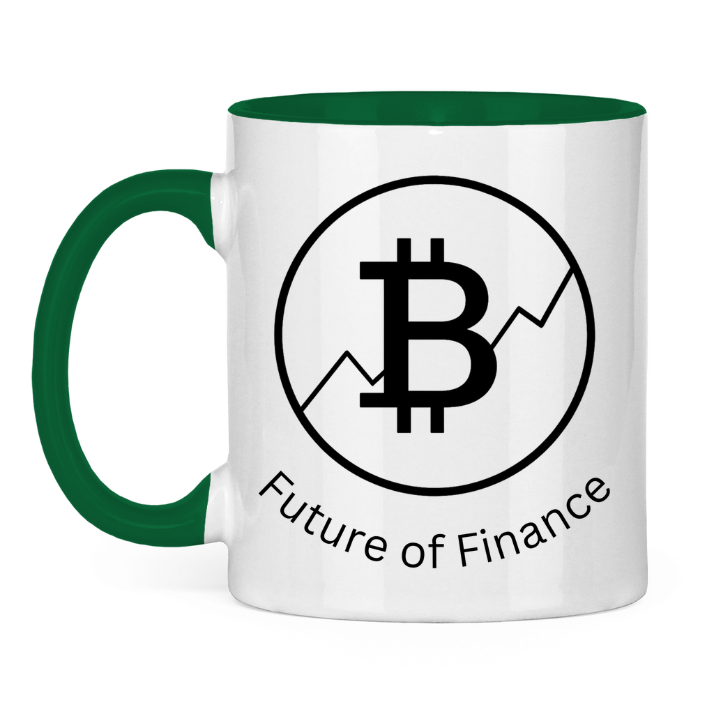 Tasse zweifarbig Future of Finance