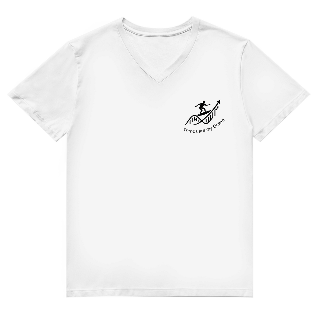 Herren Premium Bio V-Neck T-Shirt Trends are my Ocean
