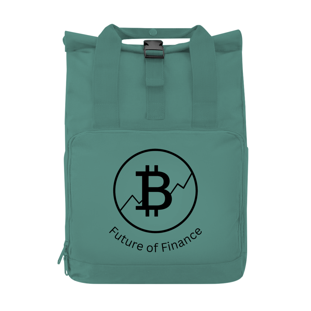 Rucksack mit Seitentasche Future of Finance