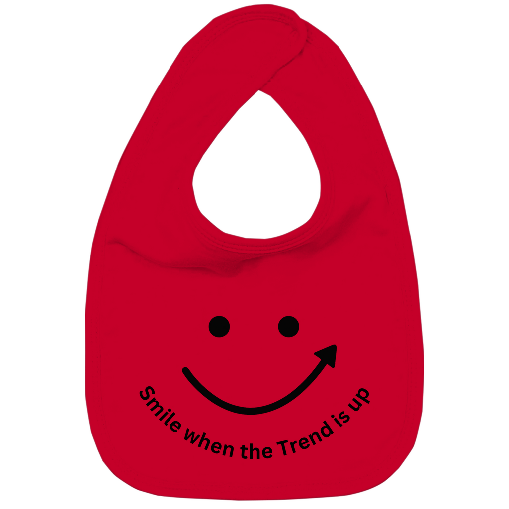 Kinder Bio Lätzchen Smile when the Trend is up