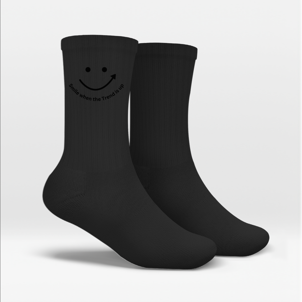 Socken Smile when the Trend is up