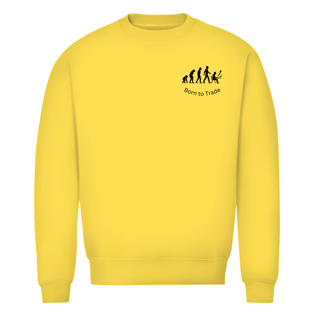 Herren Premium Bio Sweatshirt Born to Trade