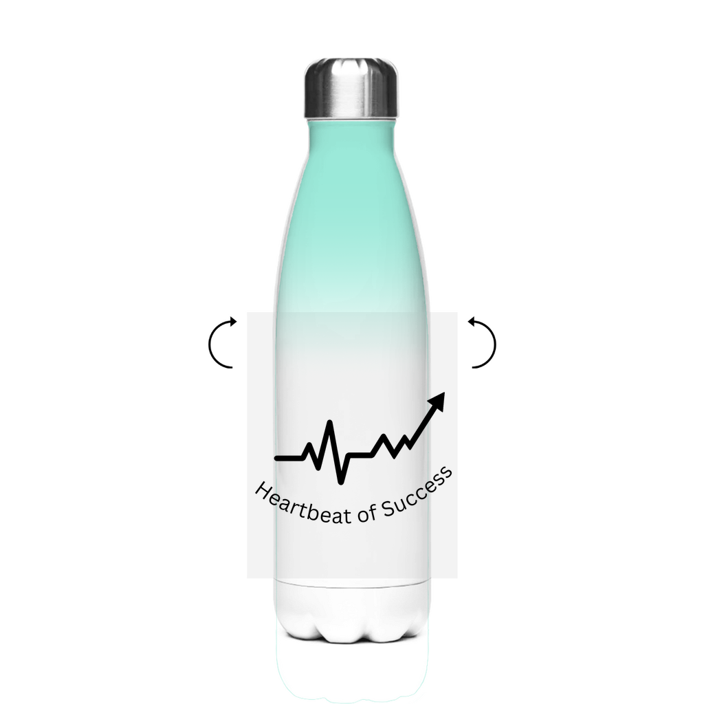 Edelstahl-Thermoflasche Heartbeat of Success