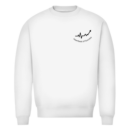 Herren Premium Bio Sweatshirt Heartbeat of Success