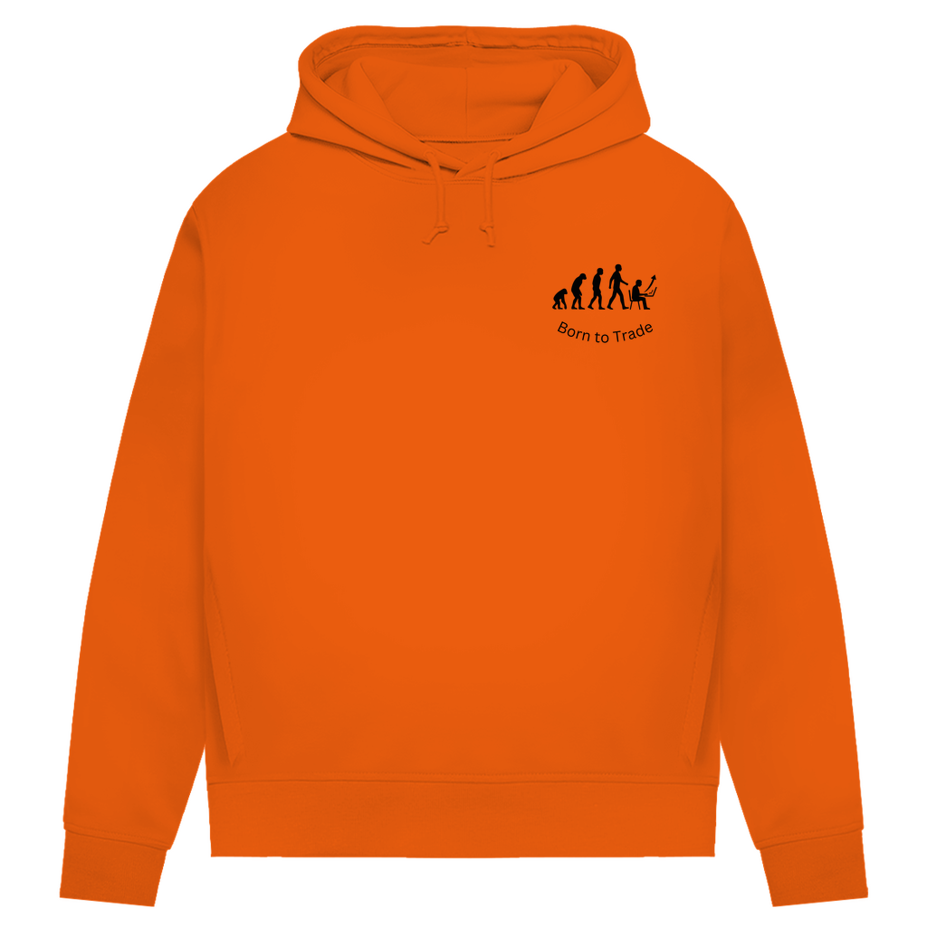 Damen Premium Bio Hoodie Born to Trade