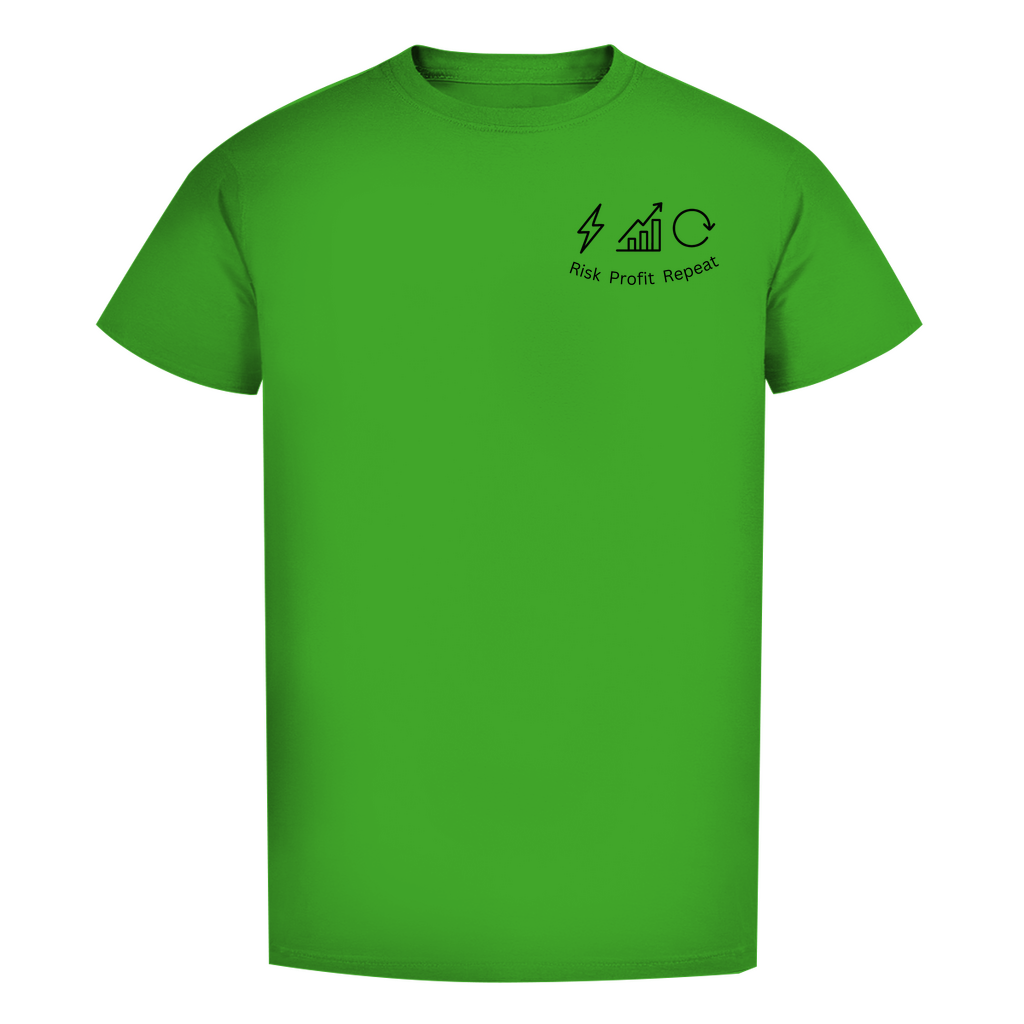 Herren Premium Bio T-Shirt Risk Profit Repeat