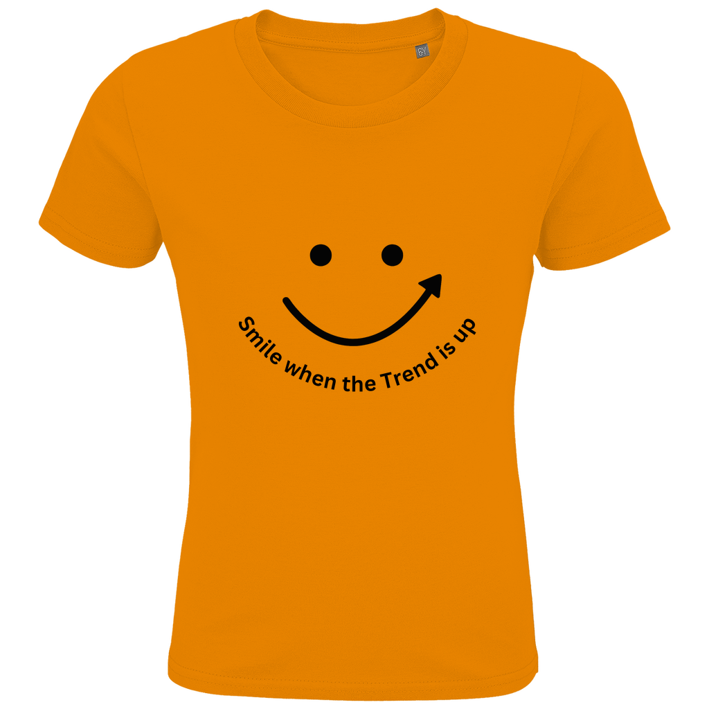 Kids Premium Bio T-Shirt Smile when the Trend is up