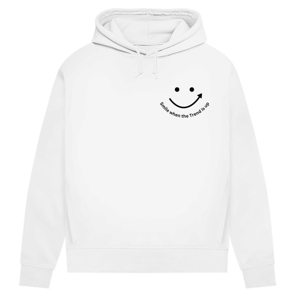 Damen Premium Bio Hoodie Smile when the Trend is up