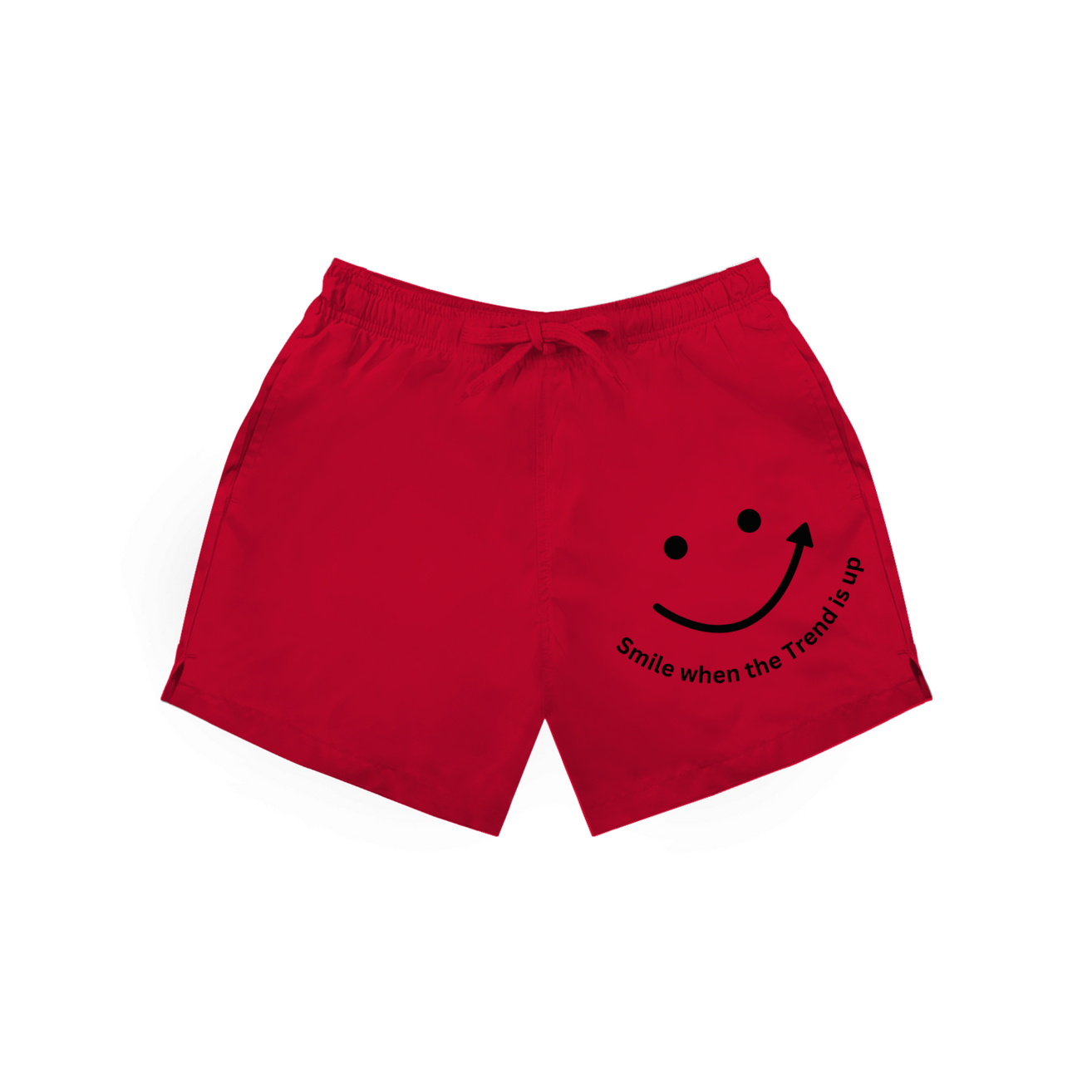 Badehose Smile when the Trend is up