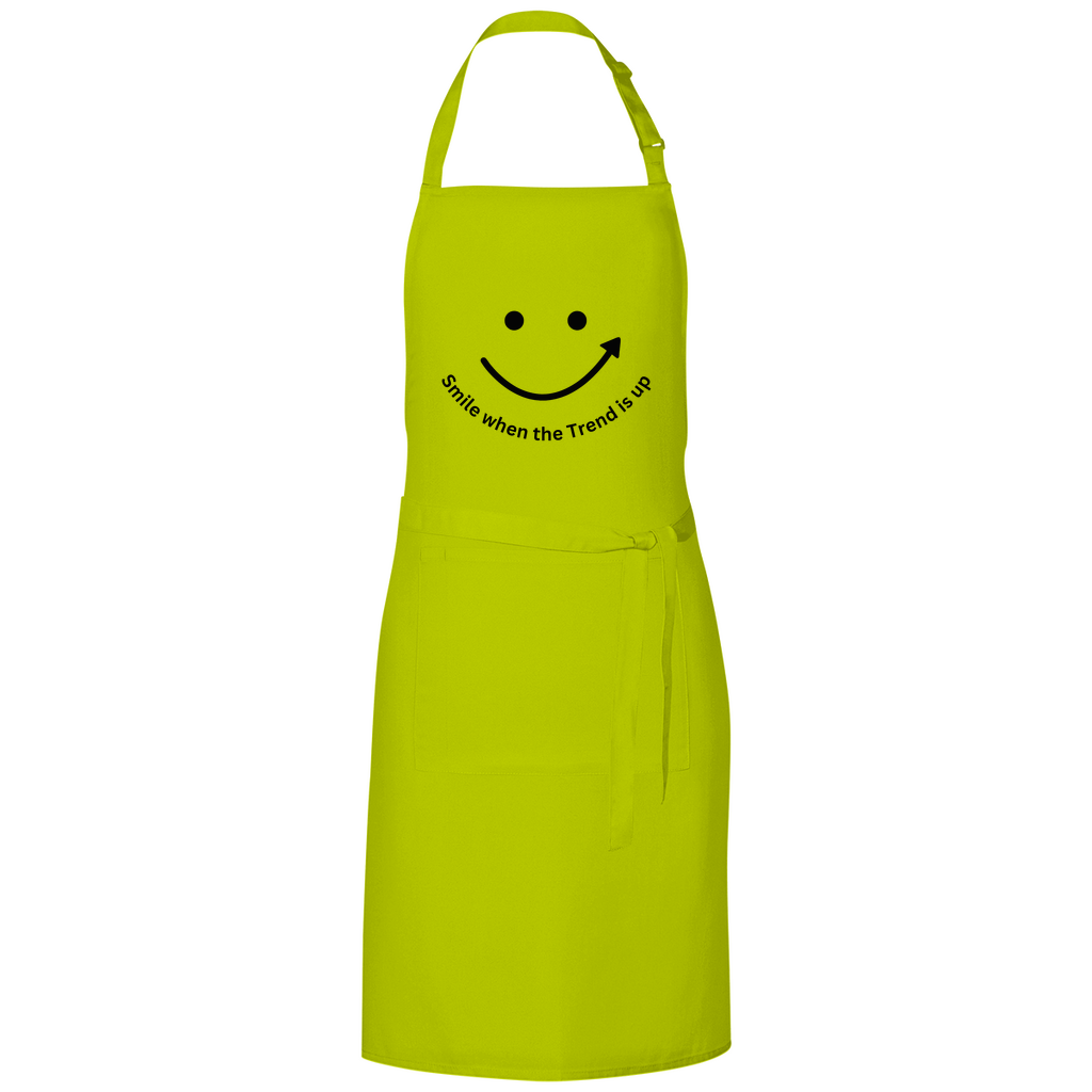 Grillschürze Smile when the Trend is up