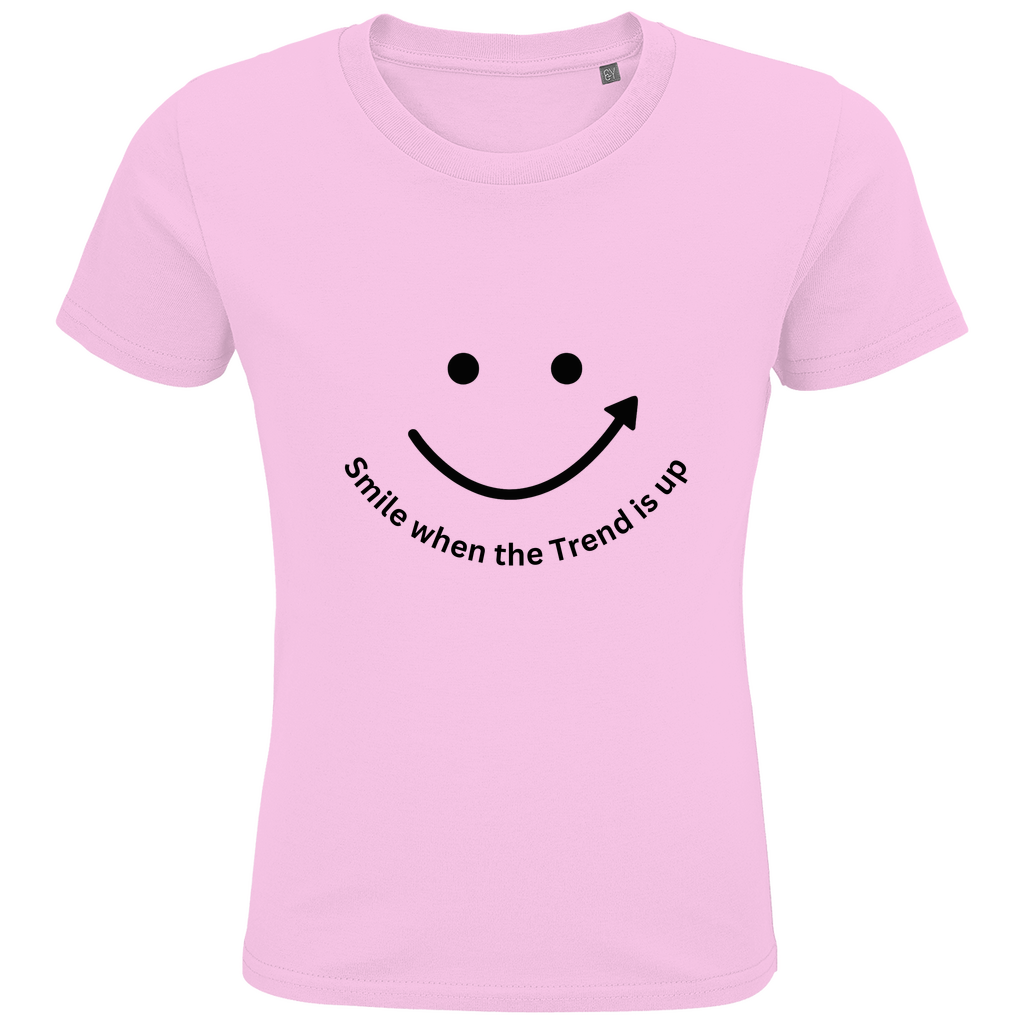 Kids Premium Bio T-Shirt Smile when the Trend is up
