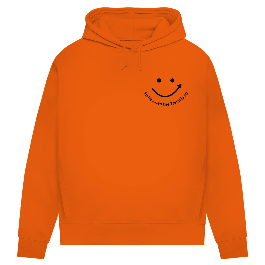 Damen Premium Bio Hoodie Smile when the Trend is up