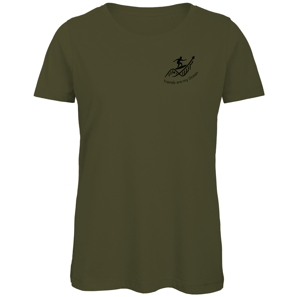 Damen Premium Bio T-Shirt Trends are my Ocean
