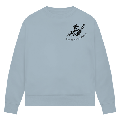 Damen Premium Bio Sweatshirt Trends are my Ocean