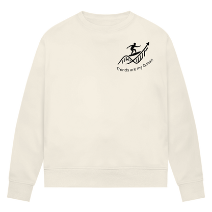 Damen Premium Bio Sweatshirt Trends are my Ocean