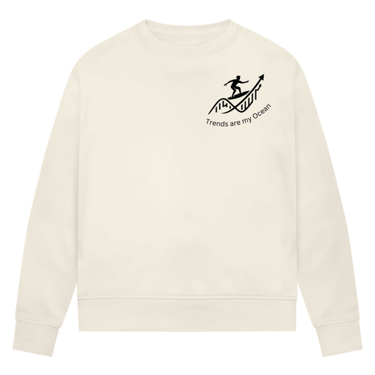 Damen Premium Bio Sweatshirt Trends are my Ocean