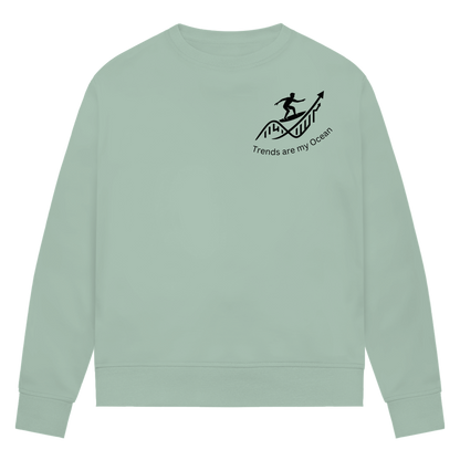 Damen Premium Bio Sweatshirt Trends are my Ocean