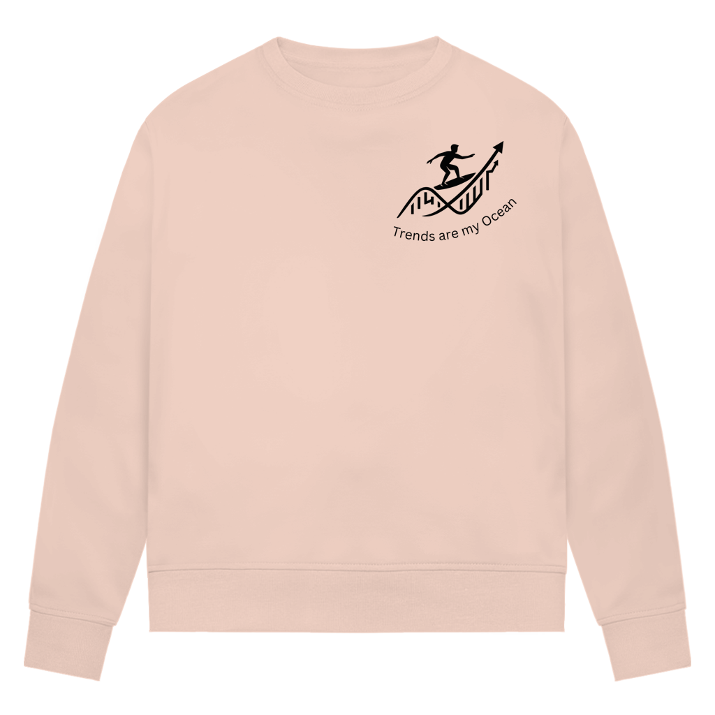 Damen Premium Bio Sweatshirt Trends are my Ocean