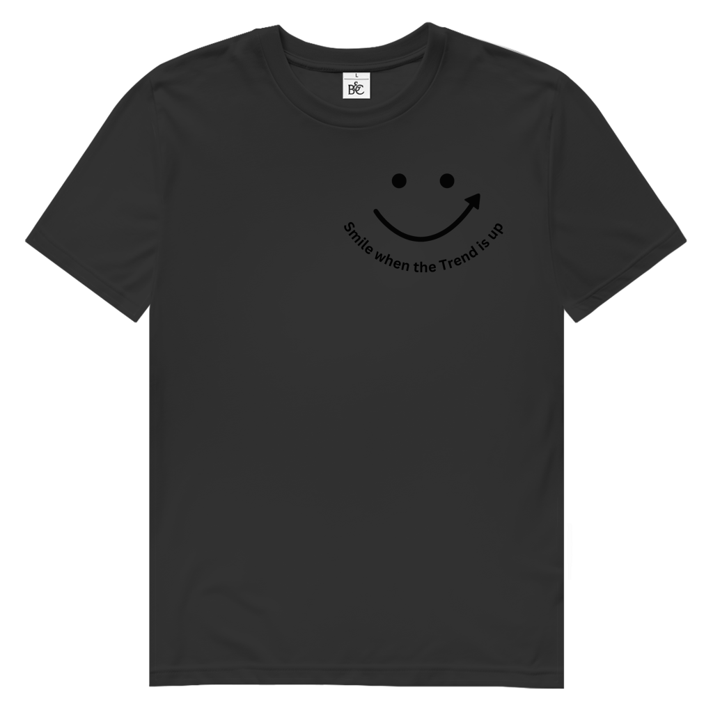 Herren Premium Bio T-Shirt Smile when the Trend is up