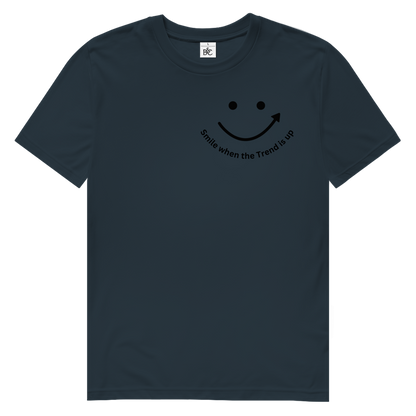 Herren Premium Bio T-Shirt Smile when the Trend is up
