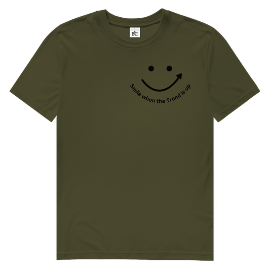 Herren Premium Bio T-Shirt Smile when the Trend is up