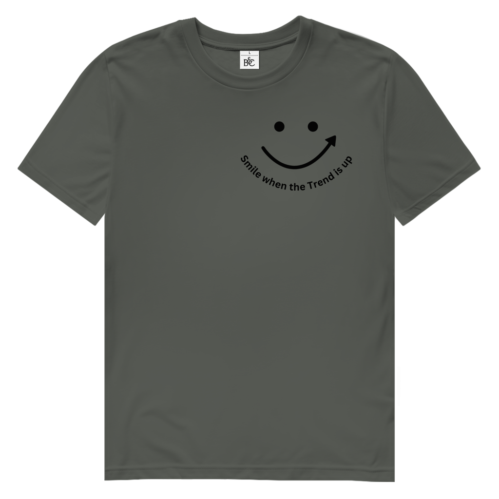 Herren Premium Bio T-Shirt Smile when the Trend is up