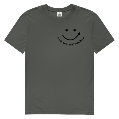 Herren Premium Bio T-Shirt Smile when the Trend is up
