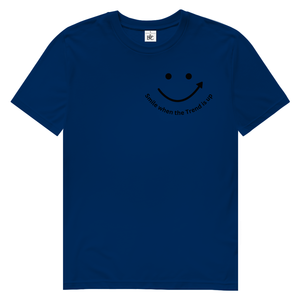 Herren Premium Bio T-Shirt Smile when the Trend is up