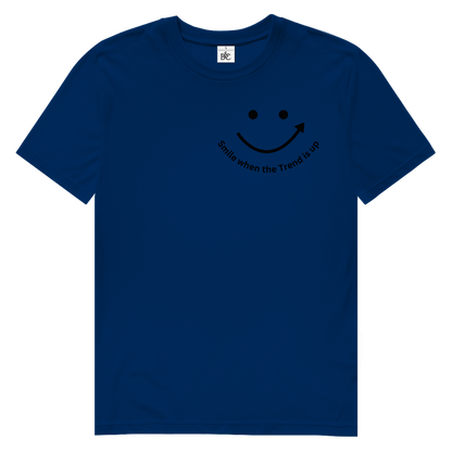 Herren Premium Bio T-Shirt Smile when the Trend is up