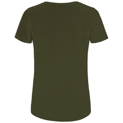 Damen Premium Bio T-Shirt Smile when the Trend is up