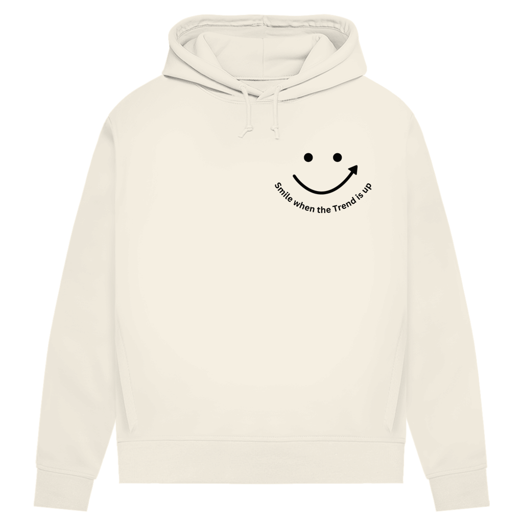Damen Premium Bio Hoodie Smile when the Trend is up