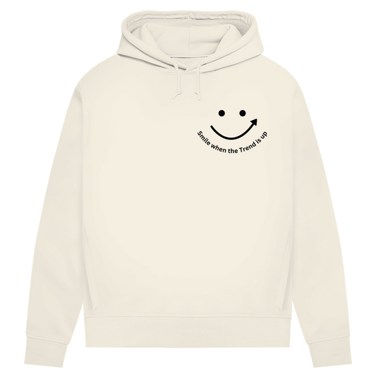 Damen Premium Bio Hoodie Smile when the Trend is up