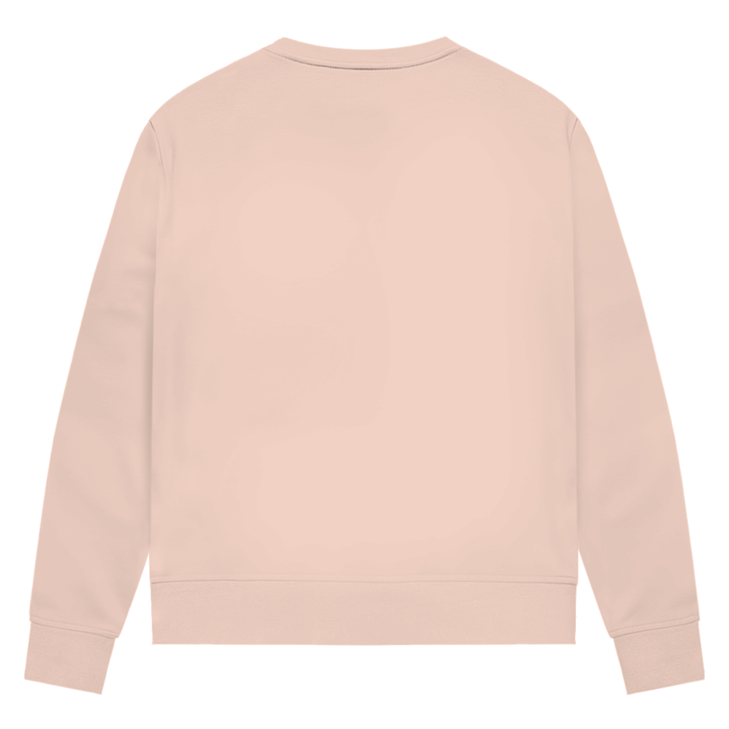 Damen Premium Bio Sweatshirt Smile when the Trend is up