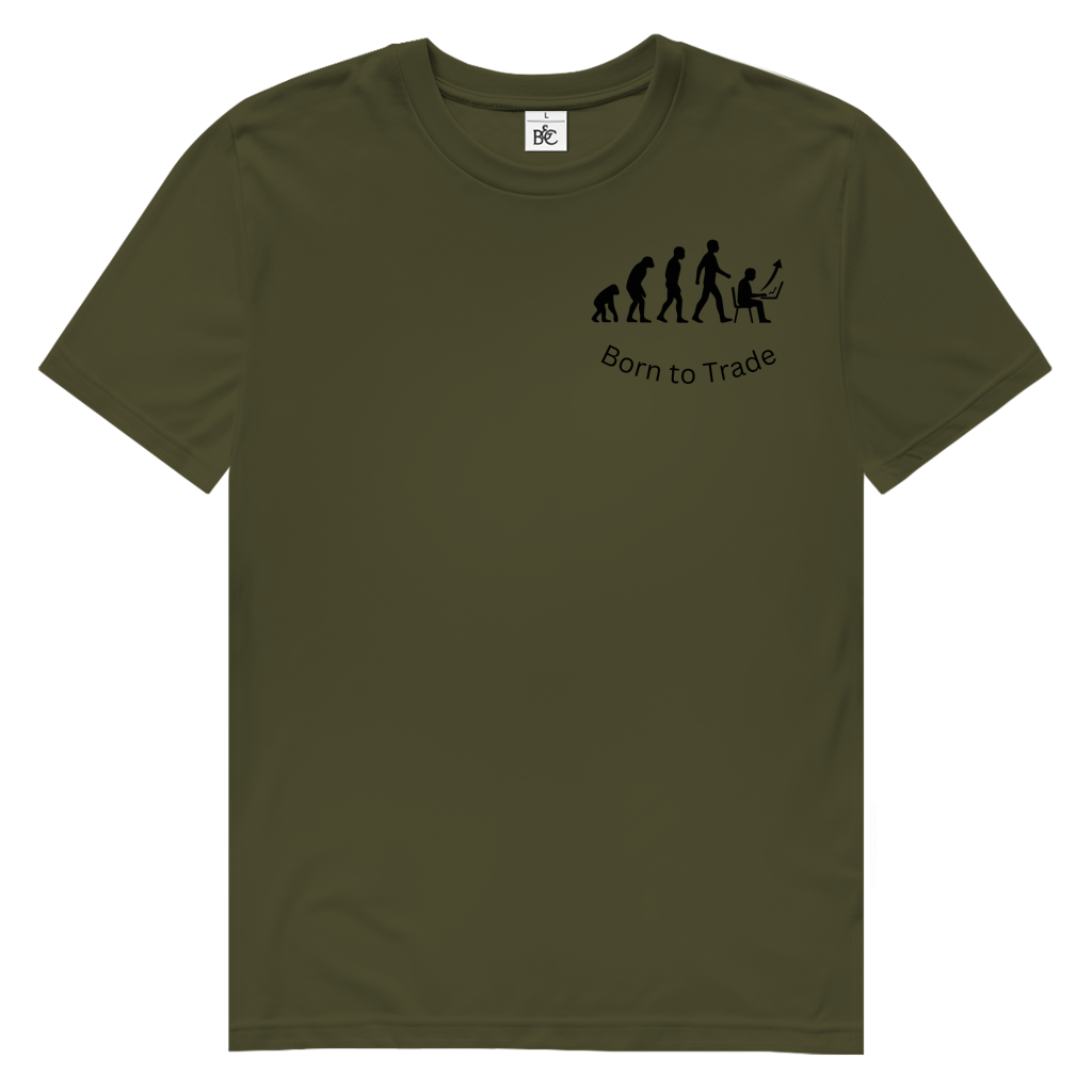 Herren Premium Bio T-Shirt Born to Trade