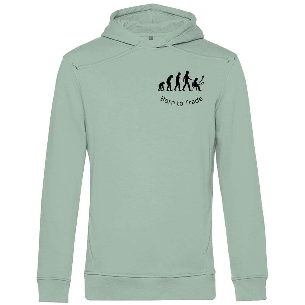 Herren Premium Bio Hoodie Born to Trade