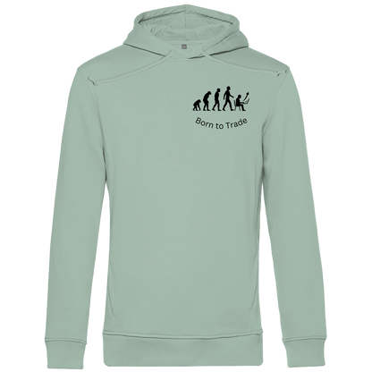 Herren Premium Bio Hoodie Born to Trade