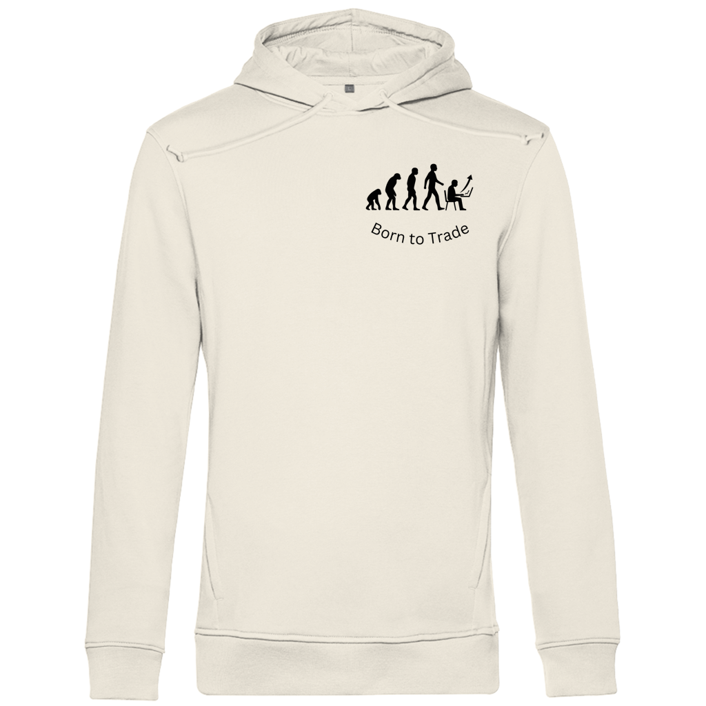 Herren Premium Bio Hoodie Born to Trade