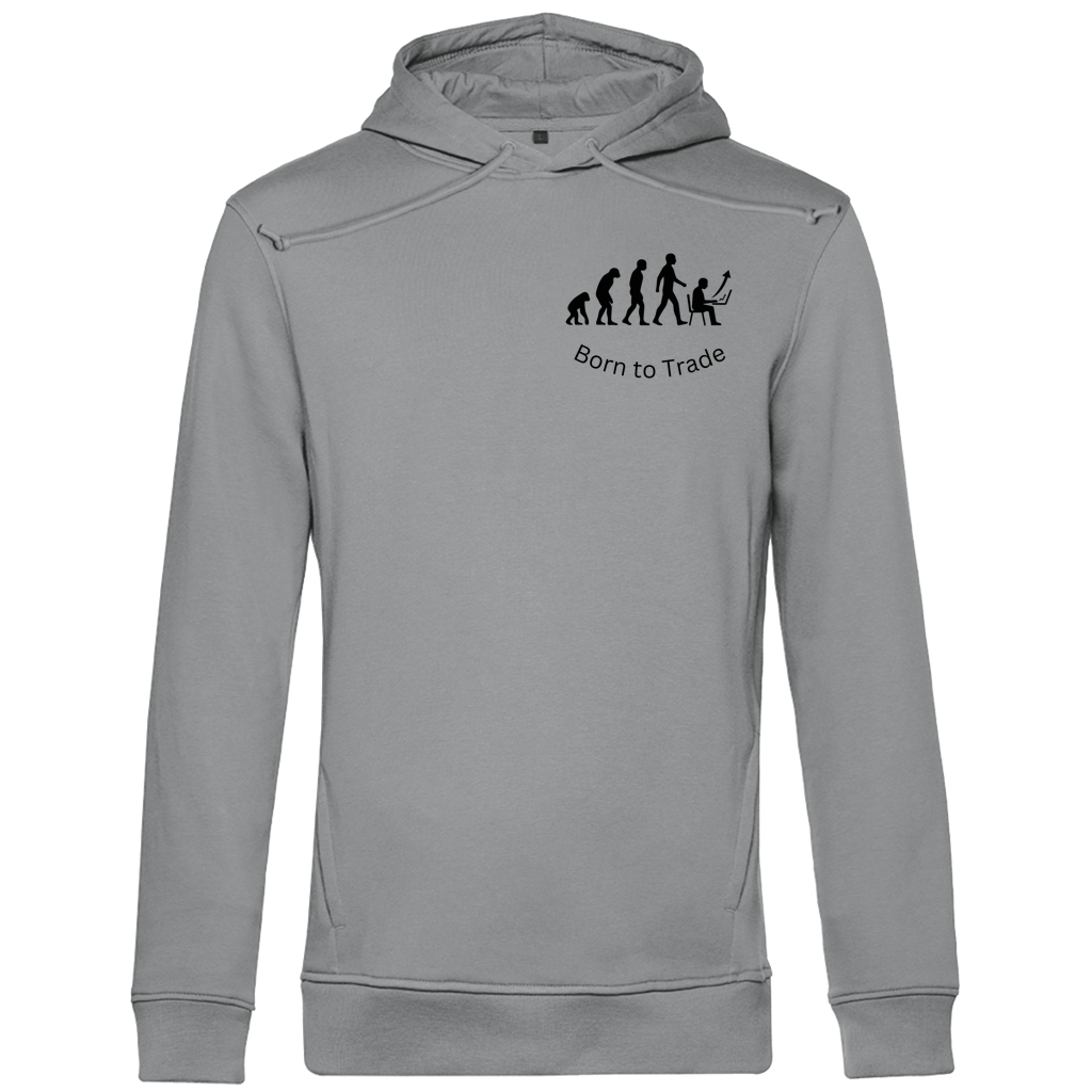 Herren Premium Bio Hoodie Born to Trade