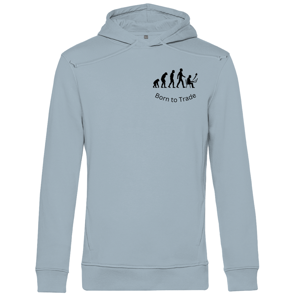 Herren Premium Bio Hoodie Born to Trade