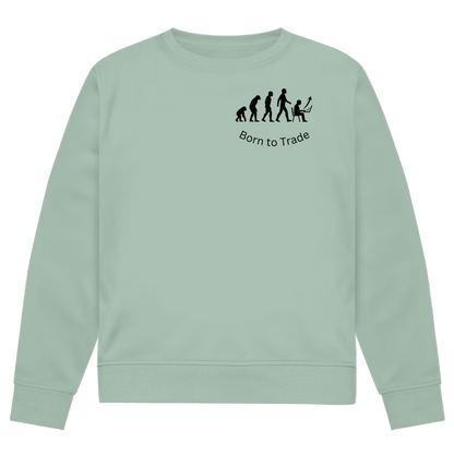 Herren Premium Bio Sweatshirt Born to Trade