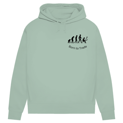 Damen Premium Bio Hoodie Born to Trade
