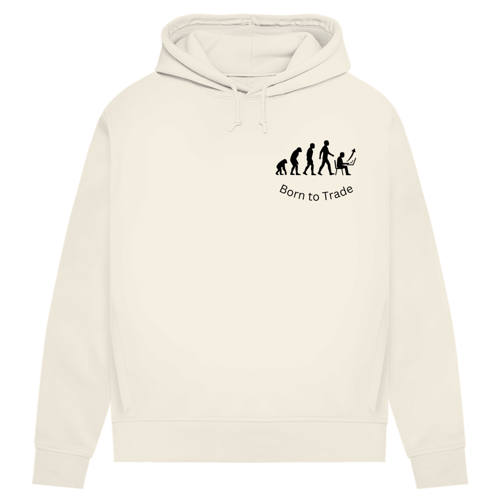 Damen Premium Bio Hoodie Born to Trade
