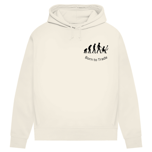 Damen Premium Bio Hoodie Born to Trade