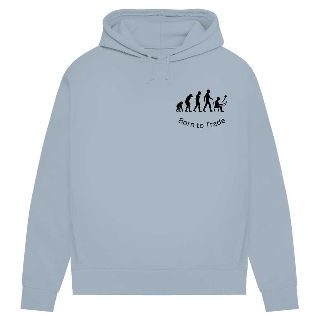 Damen Premium Bio Hoodie Born to Trade