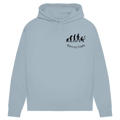 Damen Premium Bio Hoodie Born to Trade