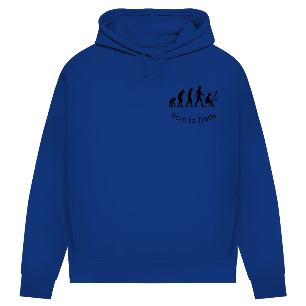 Damen Premium Bio Hoodie Born to Trade