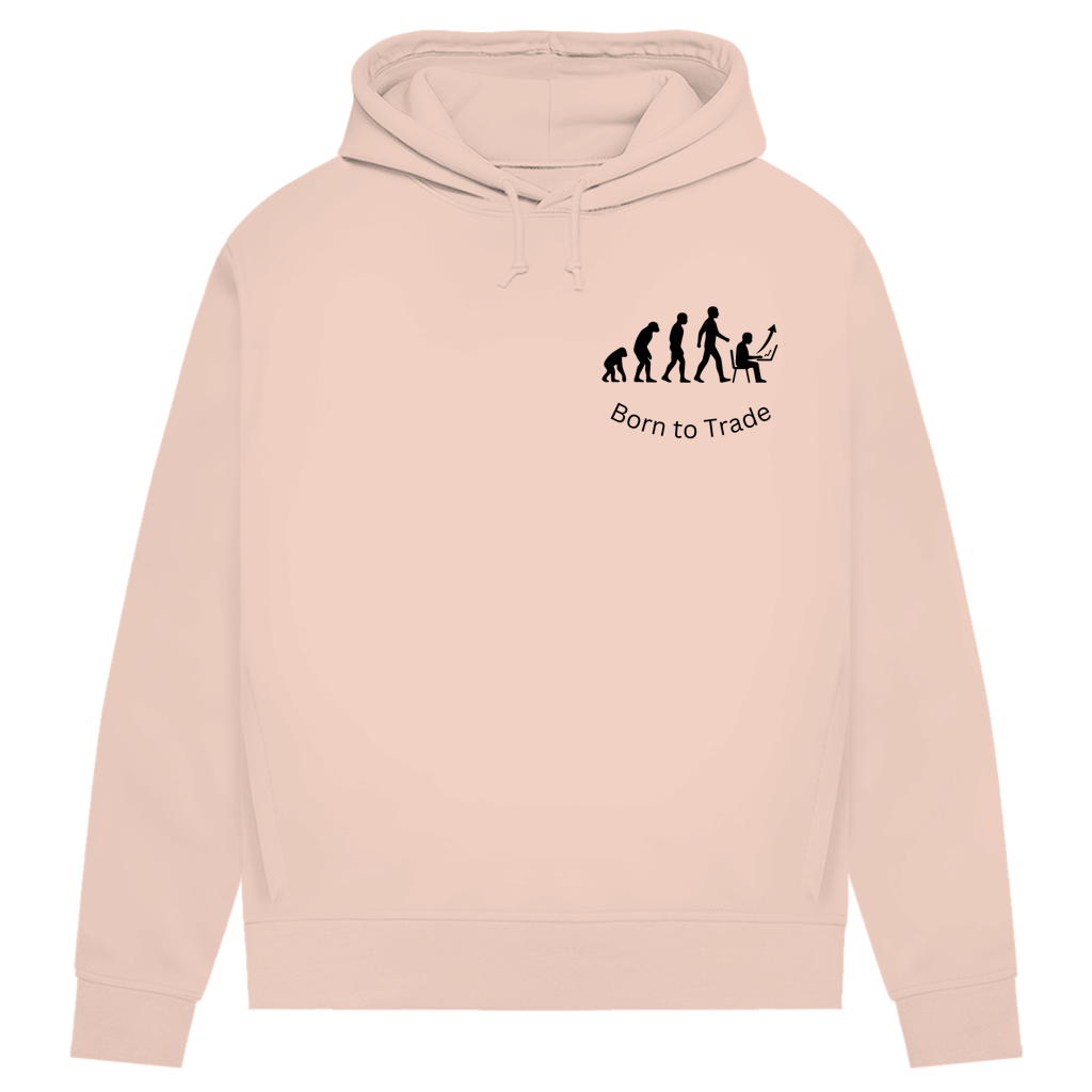 Damen Premium Bio Hoodie Born to Trade