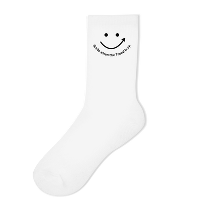 Socken Smile when the Trend is up